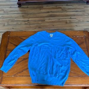 LL Bean Lambswool V-Neck Pullover Sweater # 264789 Men’s size XL